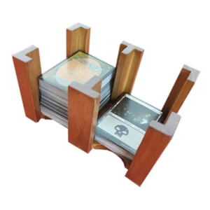 Apilador de cartas doble