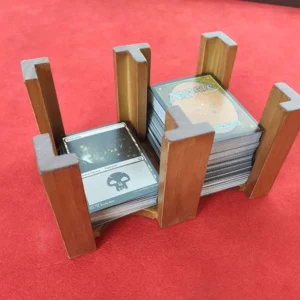 Apilador de cartas doble
